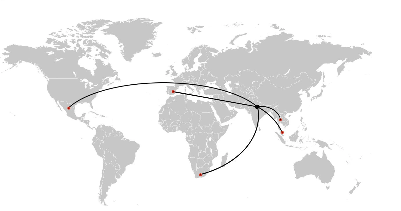 Uttam polyrubs Map